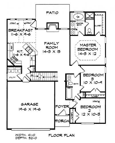 402x500 Burkley Builders Floor Plans, Blueprints, Architectural Drawings - Drawing For Home Construction