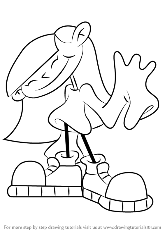 566x800 Learn How To Draw Numbuh From Kids Next Door - Drawing For Kids