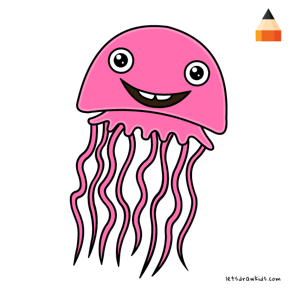 600x600 Drawing Ocean Animals Step - Drawing For Kids Com