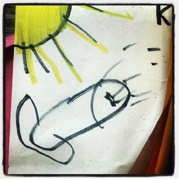 612x612 when he learned how to draw a spaceship it's hard not to laugh - Drawing For Kids Hard