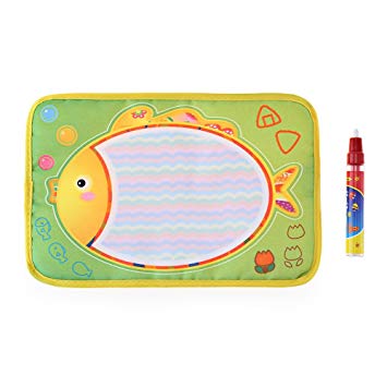 355x355 buy play hard magic cartoon fish water drawing mat toy for kids - Drawing For Kids Hard