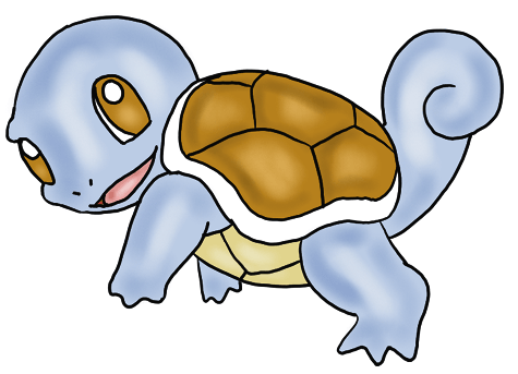 475x343 How To Draw Squirtle From Pokemon For Kids Step - Drawing For Kids Pokemon