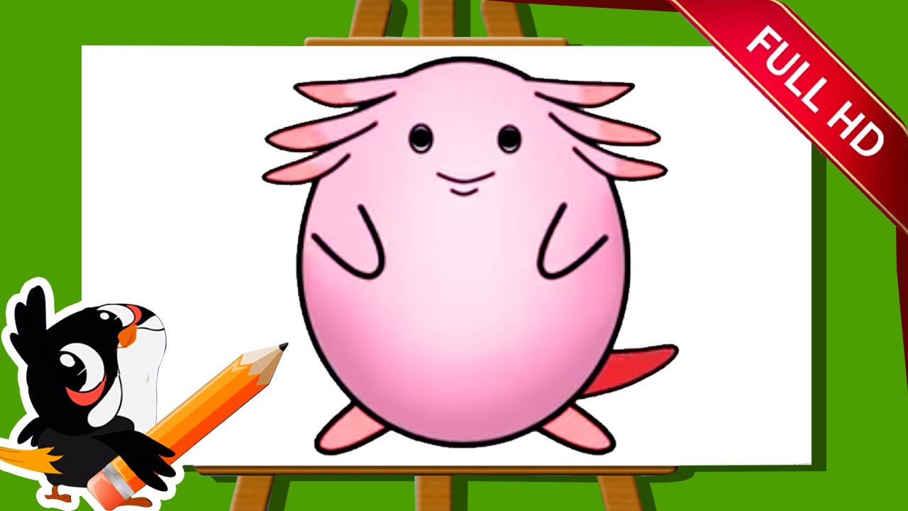 1280x720 learn how to draw a pokemon chansey for kids pokemon chansey - Drawing For Kids Pokemon