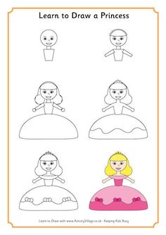 236x333 How To Draw A Princess People Drawings, Princess Drawings - Drawing For Kids Princess