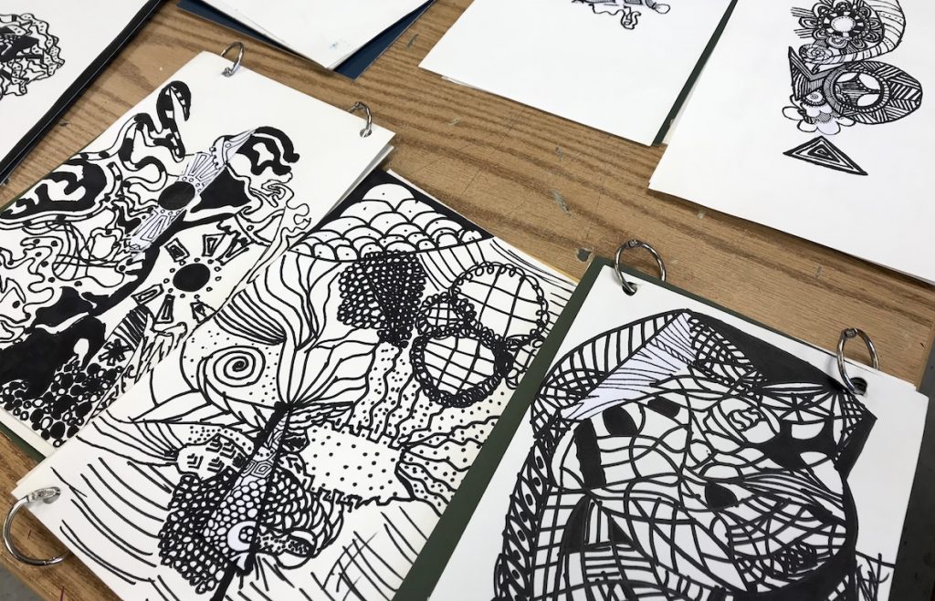 1024x659 activities to open your middle schoolers' creative brains - Drawing For Middle School Students