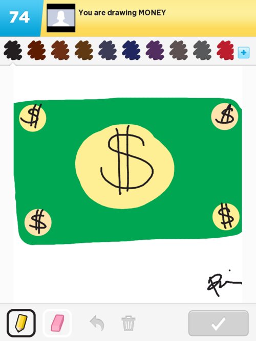 500x667 Money Drawings - Drawing For Money