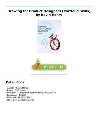 320x452 Drawing For Product Designers - Drawing For Product Designers