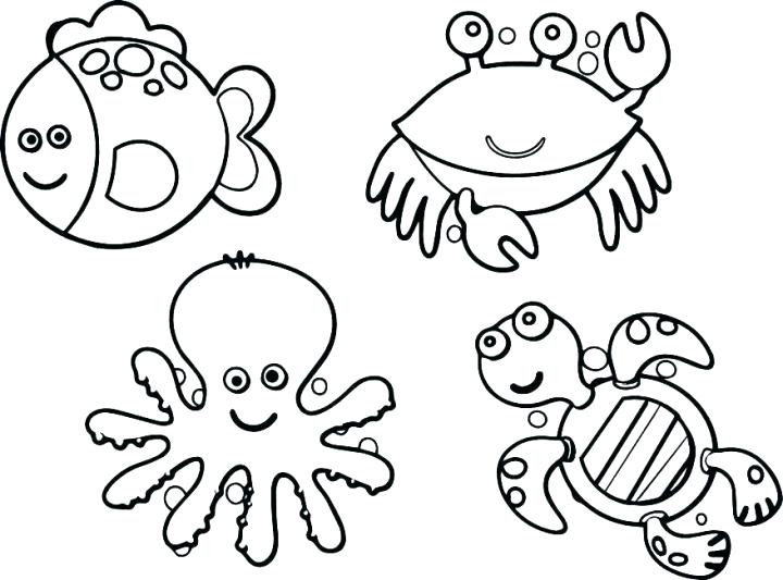 720x533 Coloring Pages For Girls Printable Animals Adults Flowers Kids - Drawing For Toddlers Online