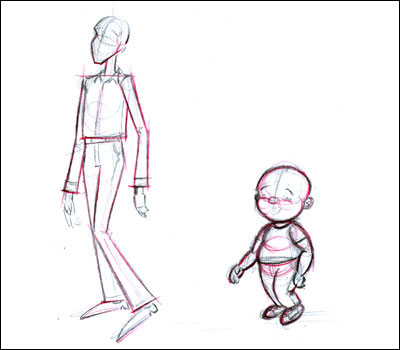 400x350 How To Draw Children Dani Jones - Drawing For Young Children