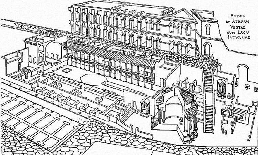 882x532 empire drawing plan roman forum for free download - Drawing Forum