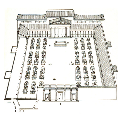 428x400 the forum romanum - Drawing Forum