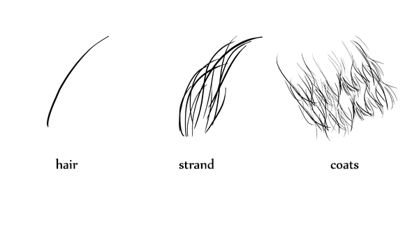 600x322 how to draw animals quickly render fur - Drawing Fur