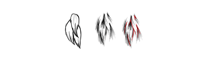850x239 how to draw fur - Drawing Fur