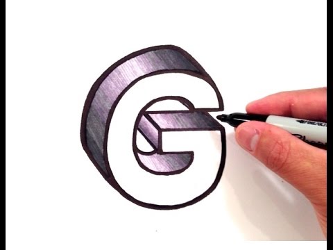 480x360 How To Draw The Letter G - Drawing G