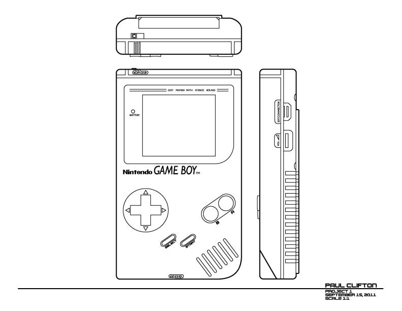 Game boy схема - 95 фото