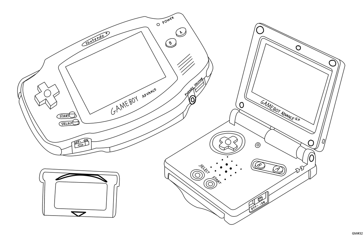 Схема game boy advance