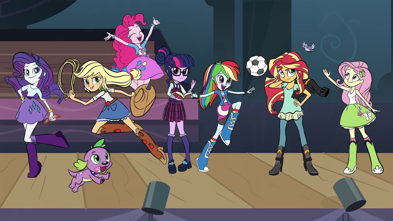 1280x720 Equestria Girls Drawing Coloring - Drawing Games For Girls