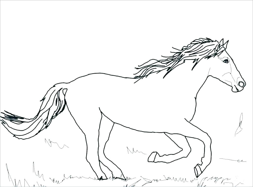 1024x759 Coloring Pages A Spirit Horse Free Printable And Rain Pictures - Drawing Games For Girls