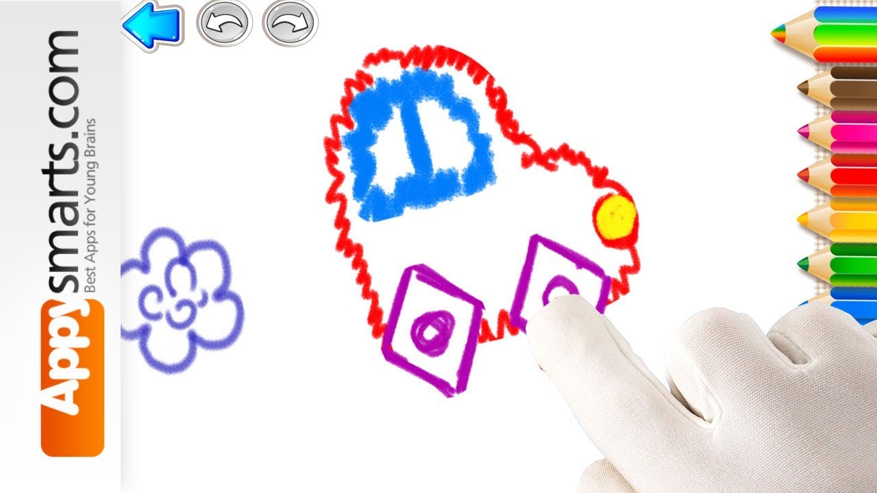 1280x720 Drawing Games For Kids Vehicles - Drawing Games For Kids