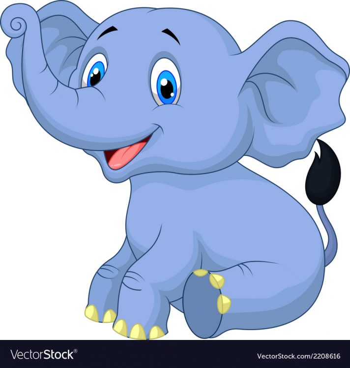 712x748 Free Cartoon Baby Elephant Images Face Drawing Download Pictures - Drawing Gif