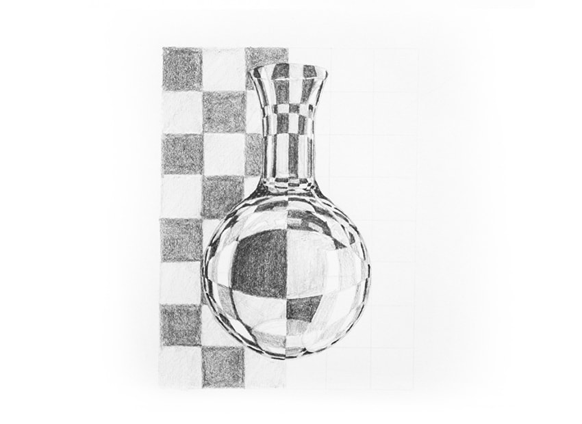 850x620 How To Draw Glass - Drawing Glass