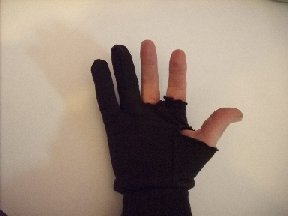 288x216 brown jersey gloves will help to protect your art from damage - Drawing Glove