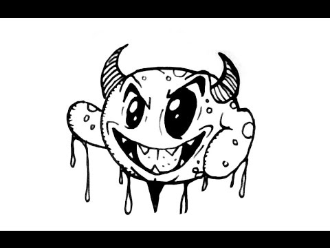 480x360 How To Draw A Graffiti Character - Drawing Graffiti Characters