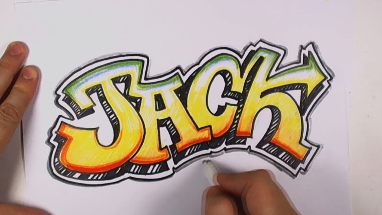 1280x720 How To Draw Graffiti Letters - Drawing Graffiti Letters
