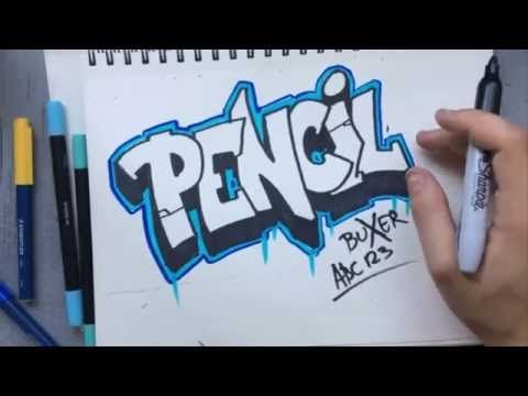 480x360 How To Draw Graffiti Letters - Drawing Graffiti Letters