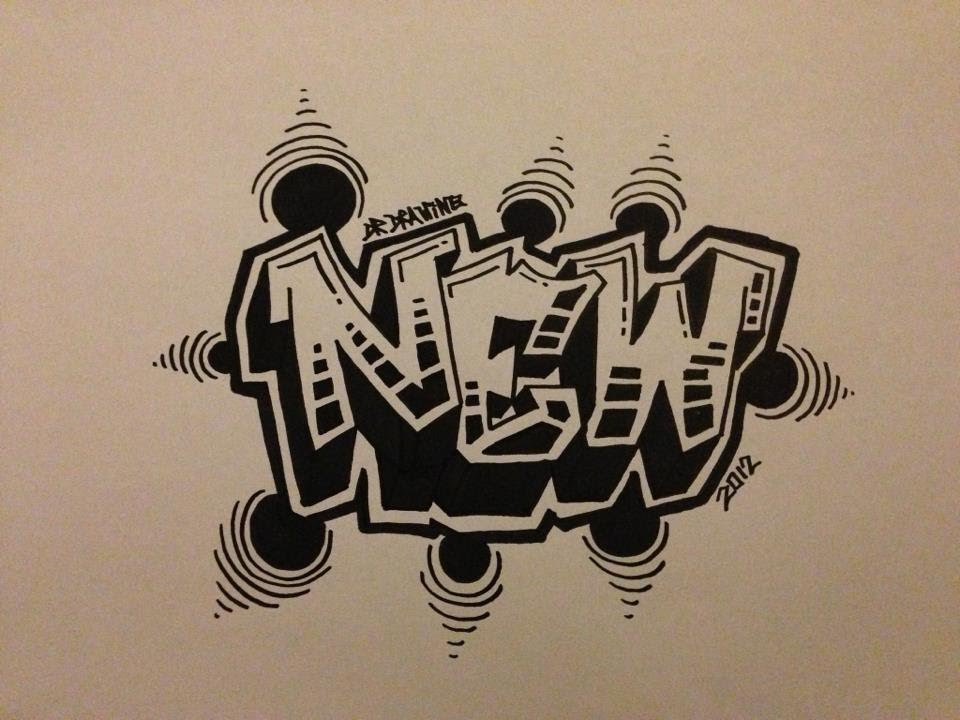 960x720 How To Draw Graffiti Letters - Drawing Graffiti Letters
