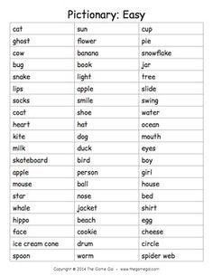 236x305 List Of Pictionary Words - Drawing Guessing Game