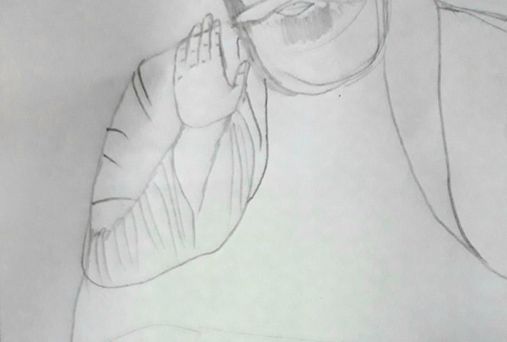 728x491 how to draw guru nanak - Drawing Guru