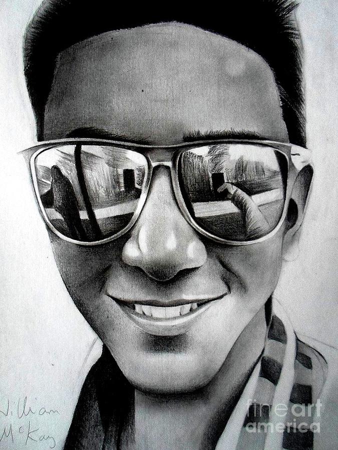 675x900 Guy With Sunglasses Drawing - Drawing Guy