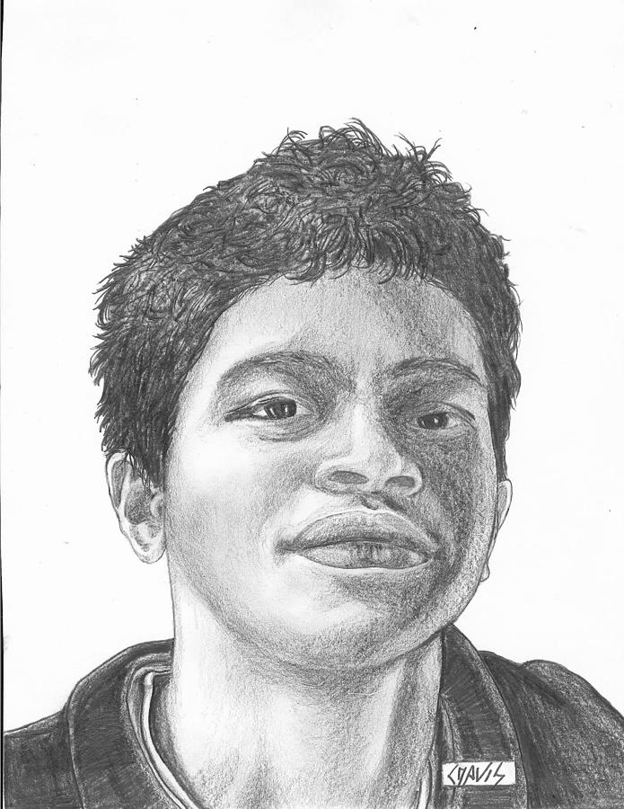 695x900 Island Guy Drawing - Drawing Guy