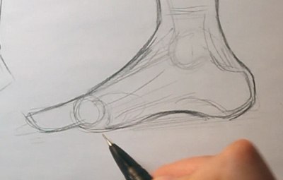 400x255 Drawing Feet - Drawing Hands And Feet