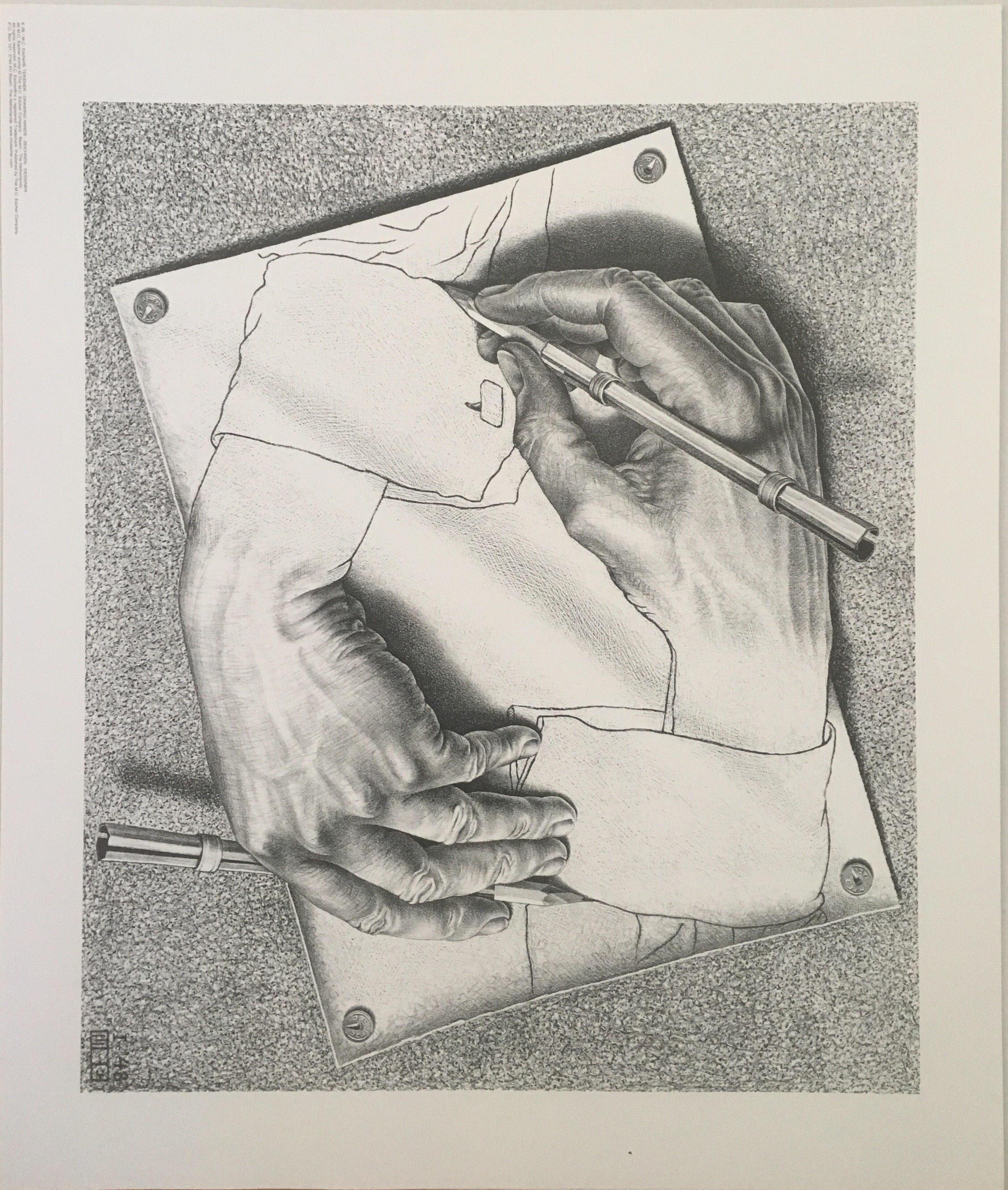 Drawing Hands Escher at Explore collection of