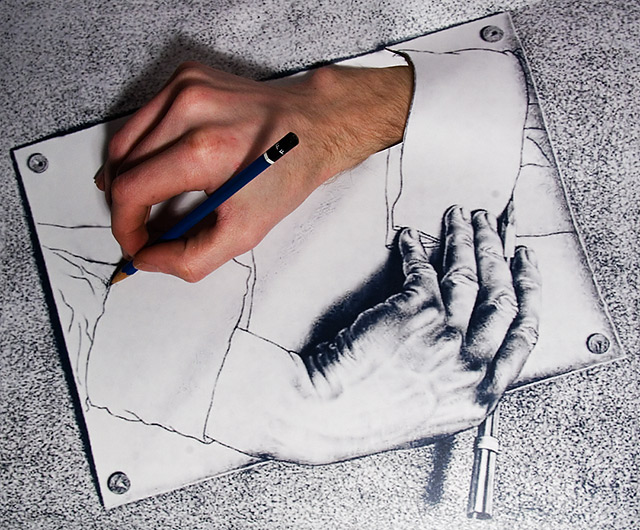 Drawing Hands Escher at Explore collection of