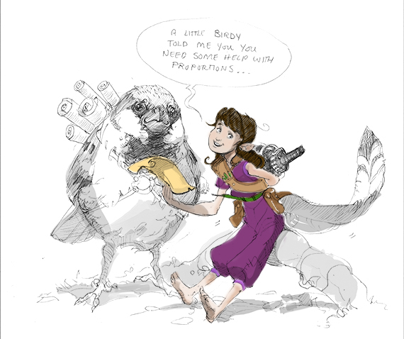 570x478 How To Draw Small Hands The Story Elves - Drawing Help