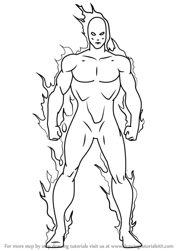 567x800 learn how to draw toro from the super hero squad show - Drawing Hero