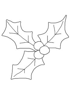 236x305 Huge Collection Of 'holly Leaves Drawing' Download More Than - Drawing Holly Leaves And Berries