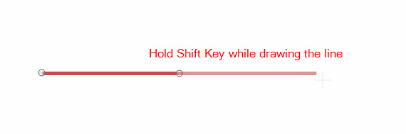 570x189 how to insert an horizontal line in powerpoint using shapes - Drawing Horizontal Line