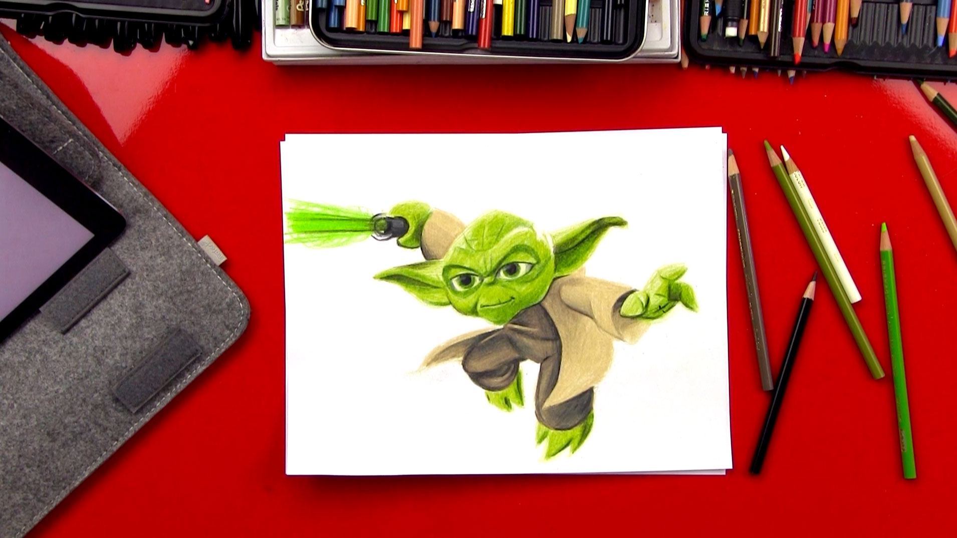 1910x1074 How To Draw Yoda - Drawing Hub