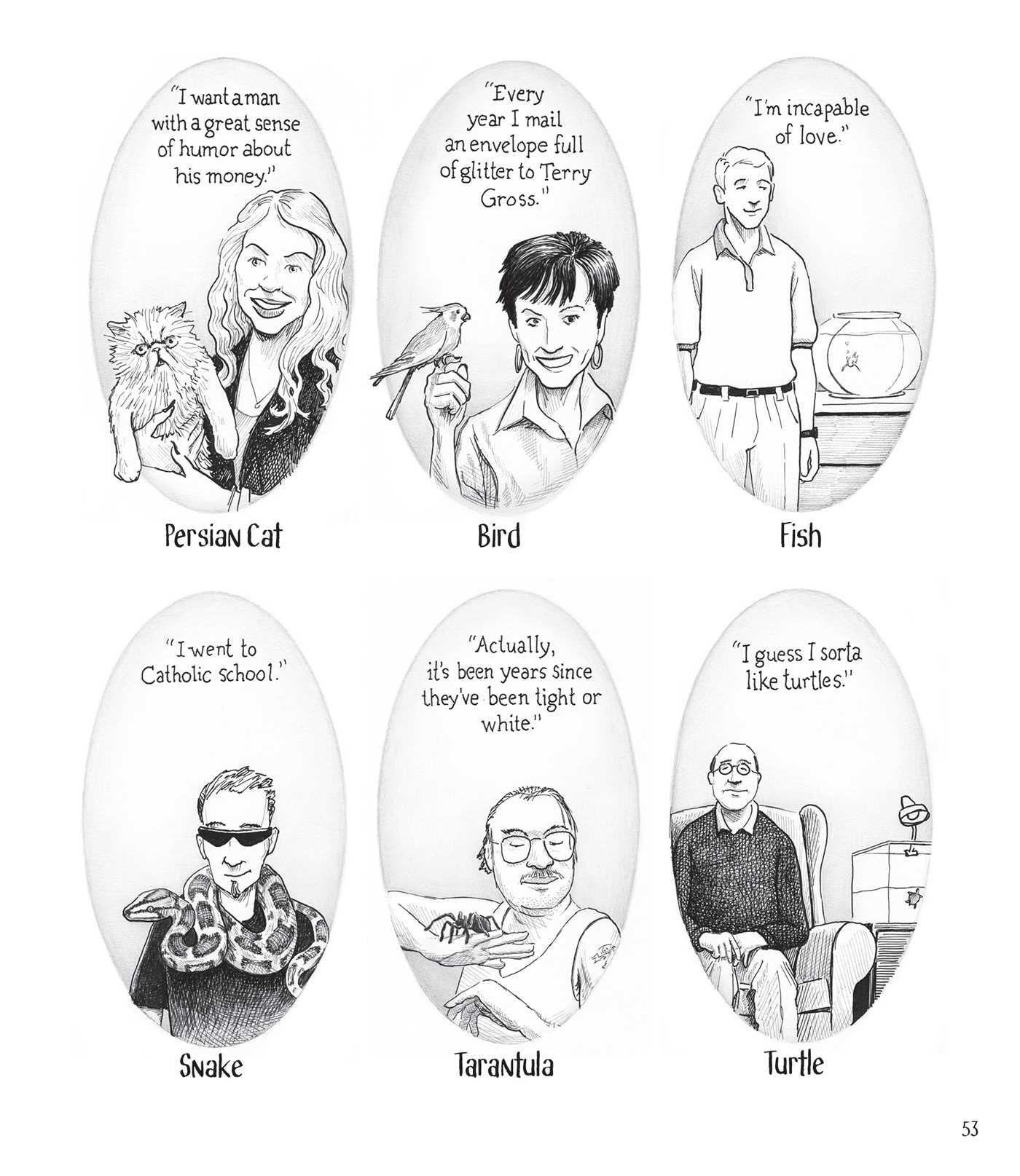 1400x1615 hand drawn jokes for smart attractive people matthew diffee - Drawing Humor