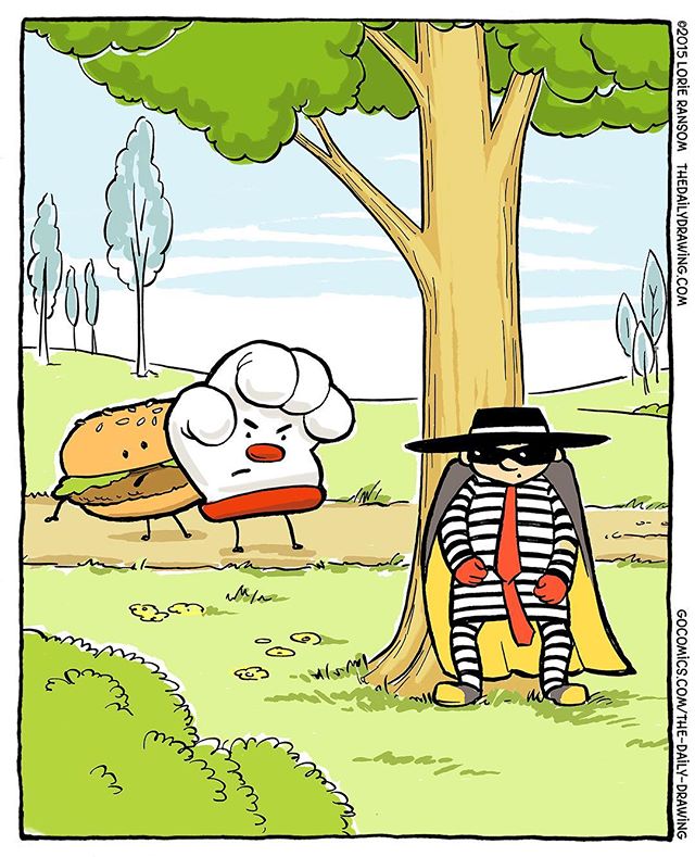 640x789 the daily drawing the art of lorie ransom - Drawing Humor