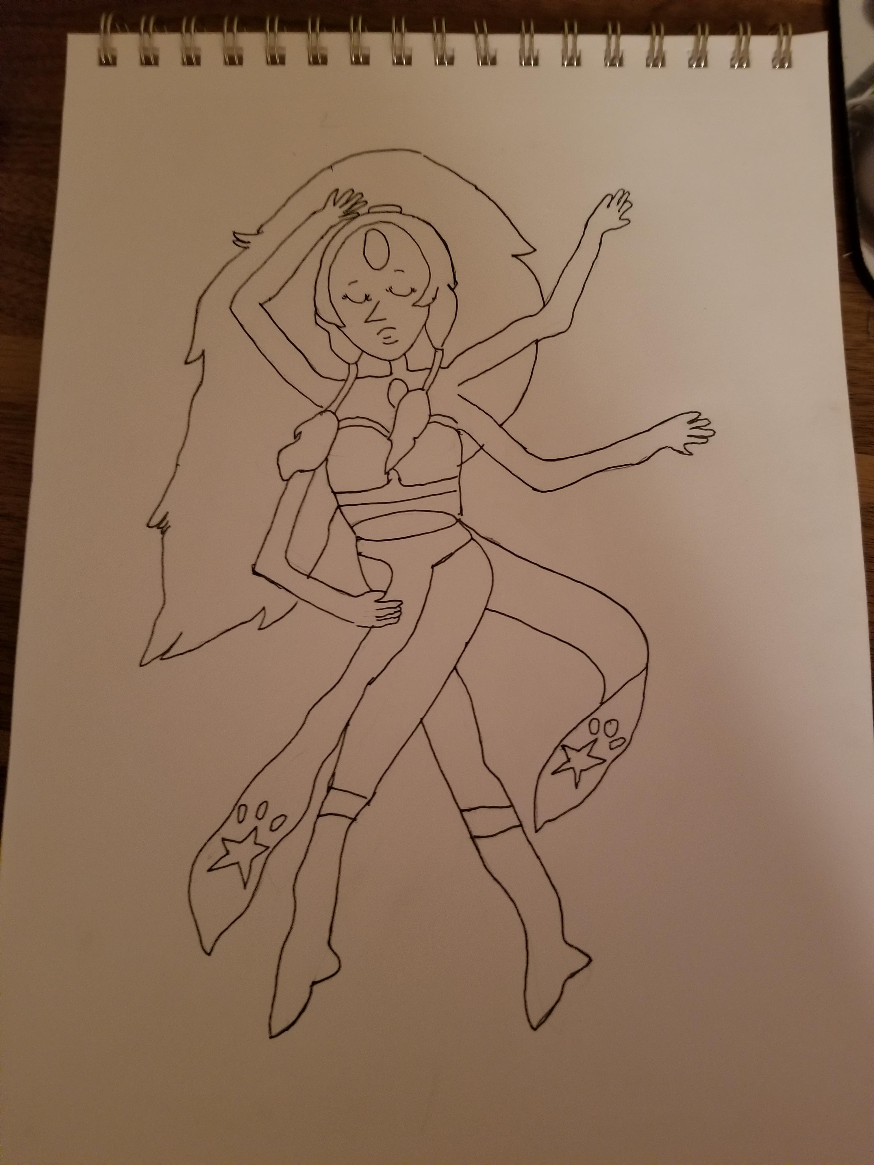 3024x4032 Not The Best, But See This Opal Drawing I Did Stevenuniverse - Drawing I