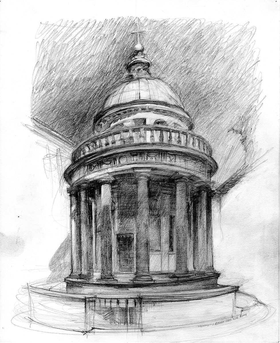 978x1200 Rome Drawings - Drawing I