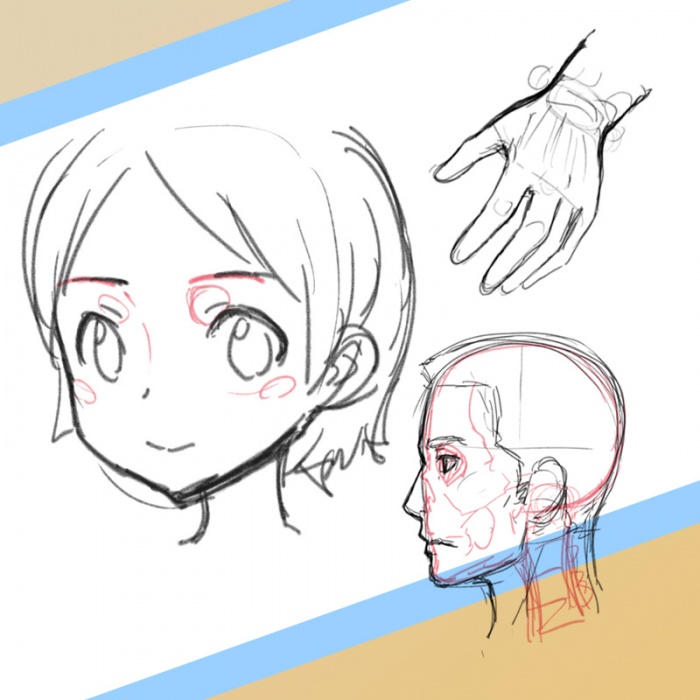 700x700 Anime Figure Drawing I - Drawing I