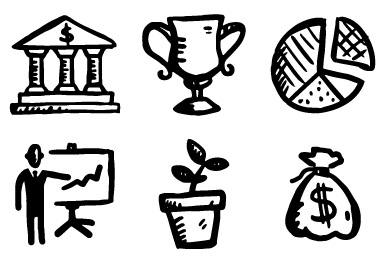 390x260 Hand Drawn Icons - Drawing Icon