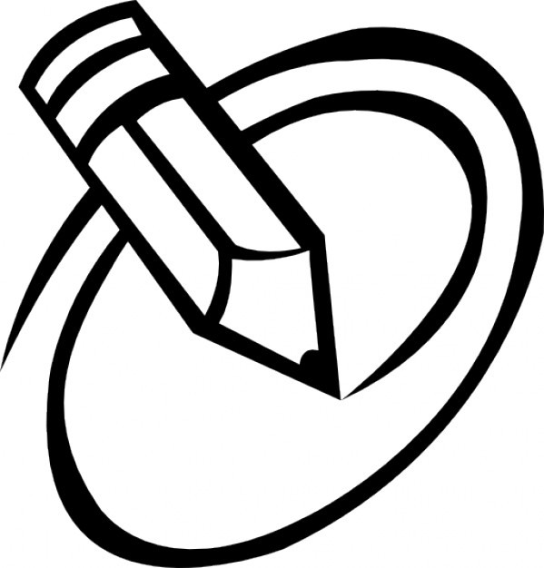 599x626 Pen Drawing Icons Free Download - Drawing Icon