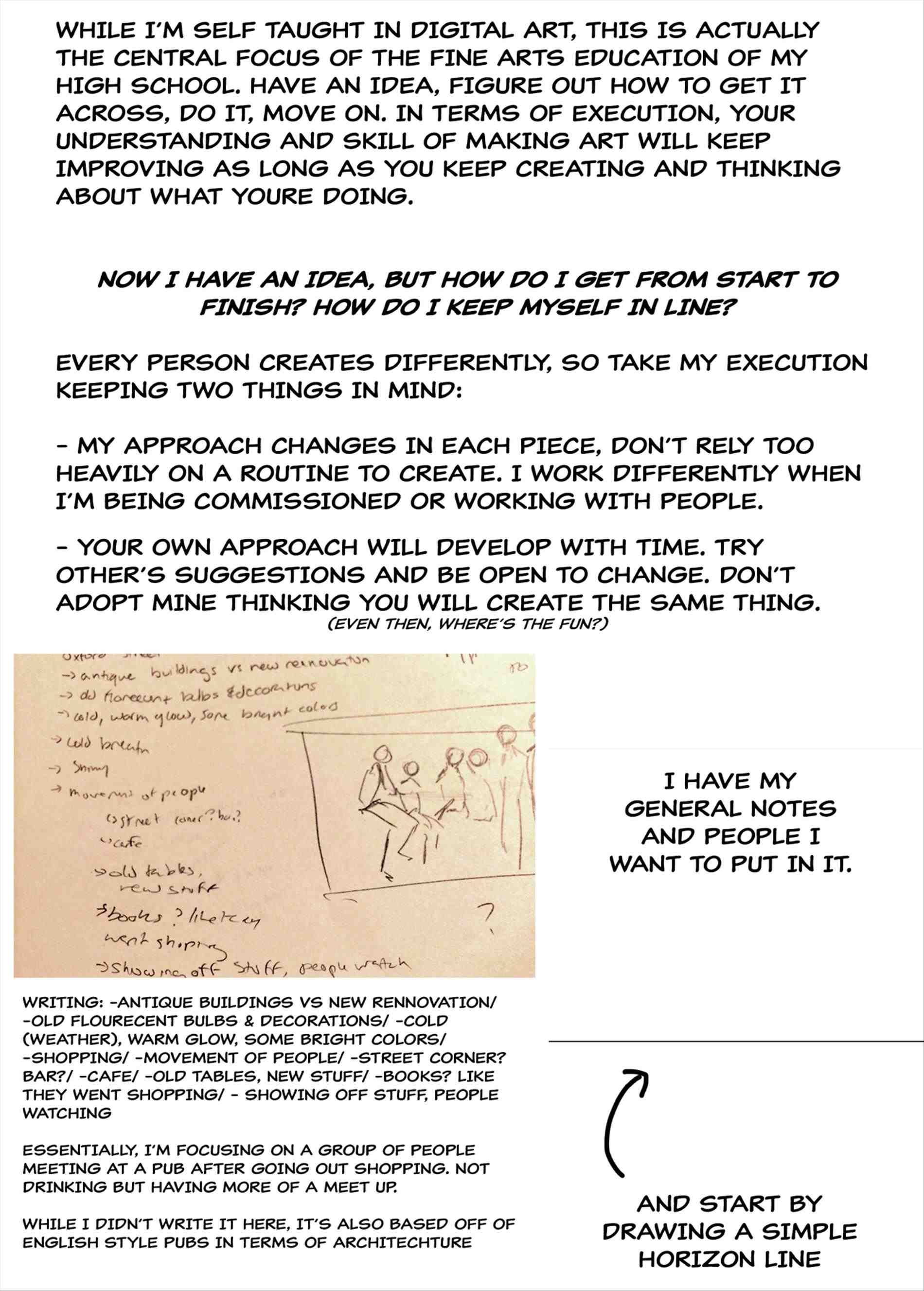 1900x2655 Drawing Techniques List - Drawing Ideas List